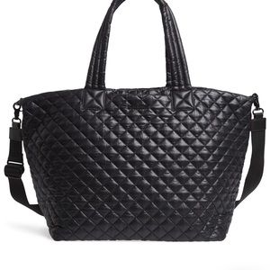 MZ Wallace Deluxe Large Metro Tote- Mushroom